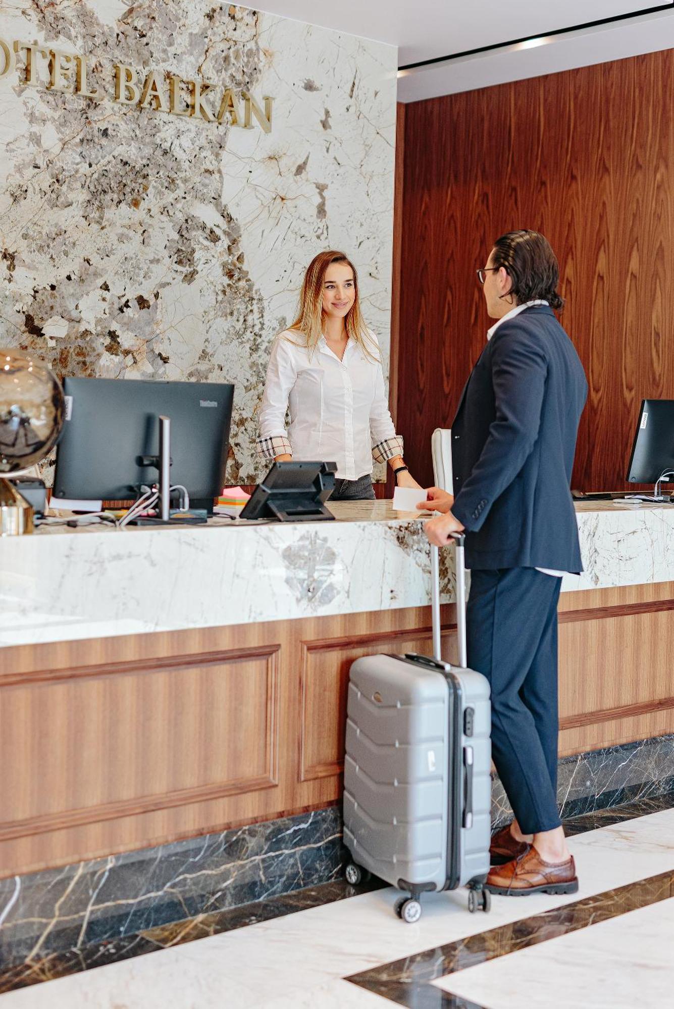 Hotel Balkan ベオグラード エクステリア 写真